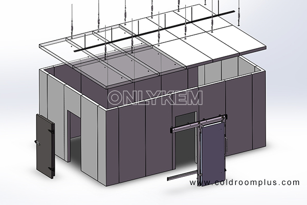 commercial walk-in coolers combo