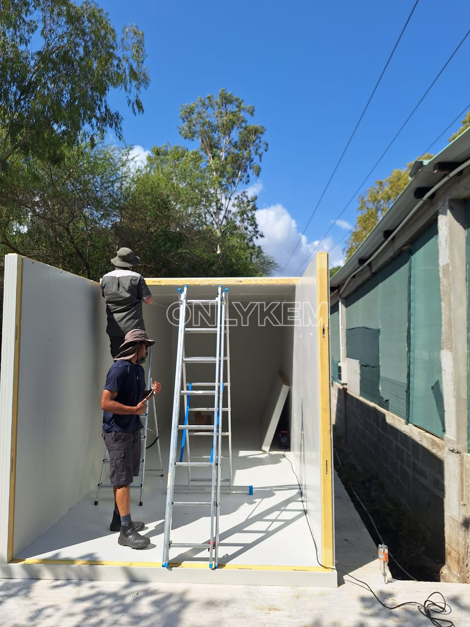 Meat Storage Walk in Cooler Installed in Mauritius