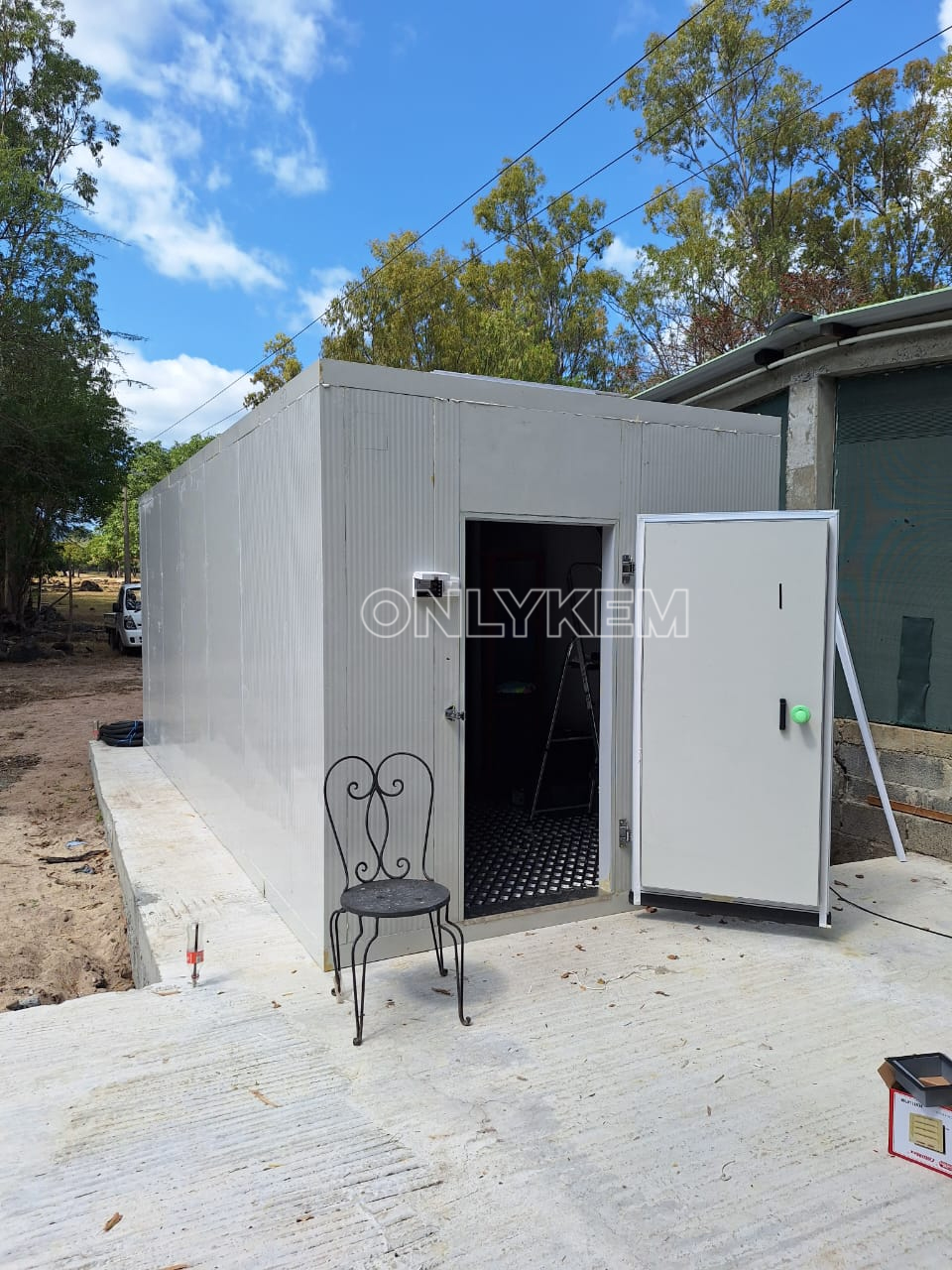 Meat Storage Walk in Cooler Installed in Mauritius