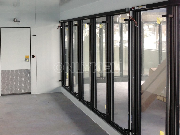 Glass Door for the Australia’s Walk in Cooler and Freezer Combo